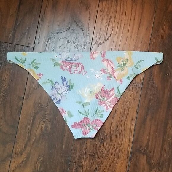 NWOT Chelsea 28 Textured Floral Bikini Bottoms - Picture 3 of 7